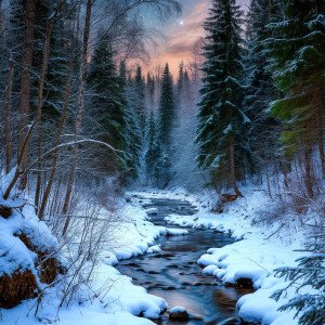 Зимний пейзаж